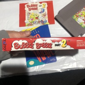 nes bubble bobble part 2 cib (needs WATA Graded)