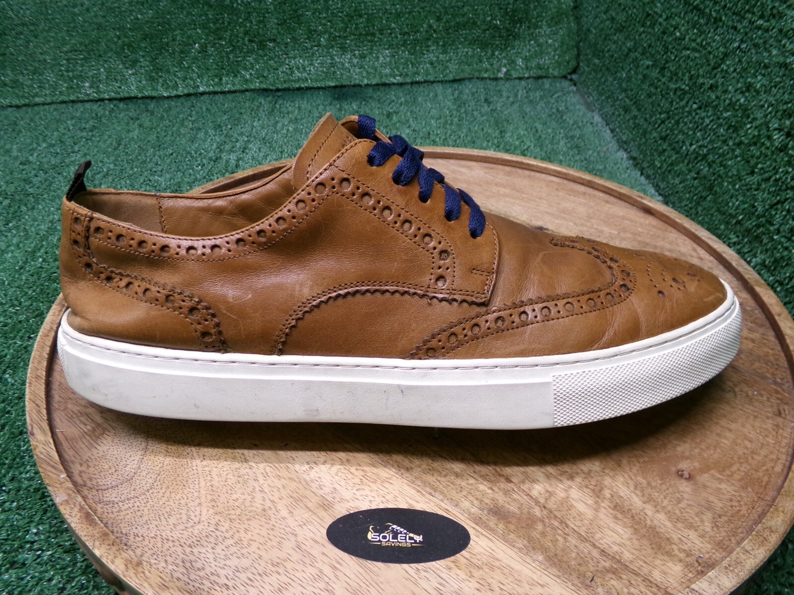 SAOLA Sneakers da uomo Cole Haan Winslow Wingtip marroni in pelle taglia 11 5 stile USA C35600