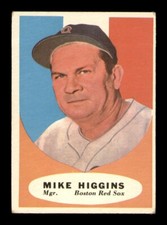 1961 Topps Set Break #221 Pinky Higgins VG-EX *OBGcards*
