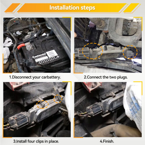 1137328464 1137328567 RADIATOR FAN CONTROL MODULE FOR FORD FOCUS C-Max Volvo V40 - Picture 9 of 10