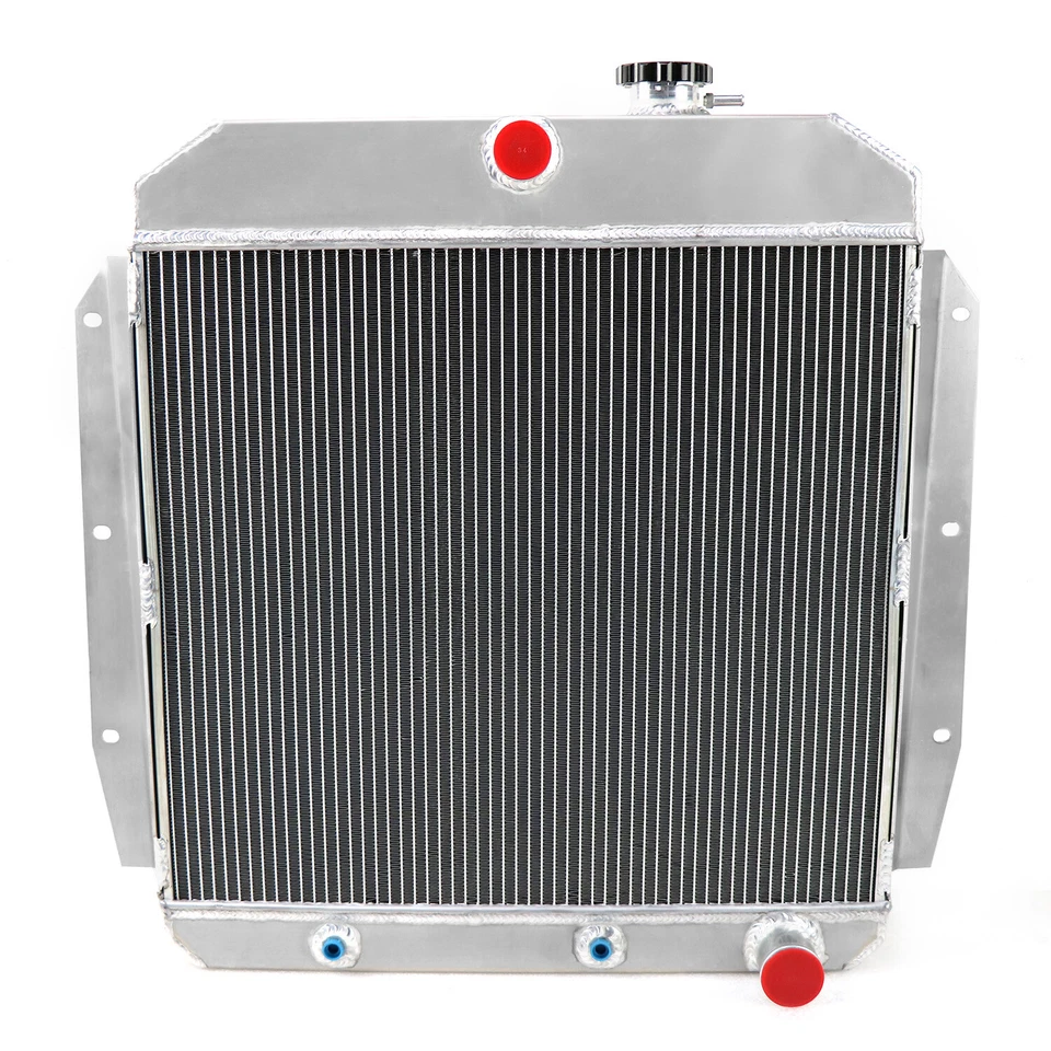 For 1955-1959 1957 Chevy GMC C/K 100/150 Truck Pickup 3 Rows Radiator Shroud Fan - Image 3 of 4