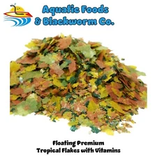 Premium Tropical Fish Flakes with Vitamins AFI