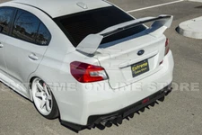 For 15-21 Subaru WRX STi EOS Track Style Rear Gurney Flap Wing Spoiler Extension