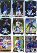JUSTIN NICOLINO SIGNED 2012 BOWMAN PROSPECT ROOKIE CARD AUTO