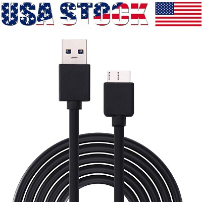 Micro USB 3.0 Cable High Speed Data Cord For HDD Portable External Hard Drive