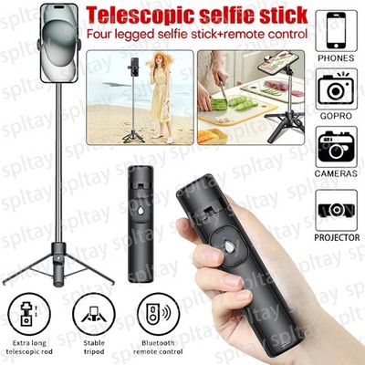 Smartphone Selfie Stick Bluetooth Stativ Teleskop Stange Fernbedienung Handy