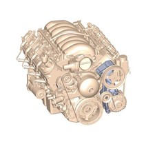 20-155p Low-mount Ls Accessory Drive Bracket - Drivers Side Ps Alt Bracket