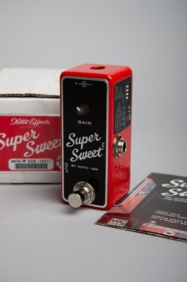 Xotic Super Sweet Clean Boost Pedal