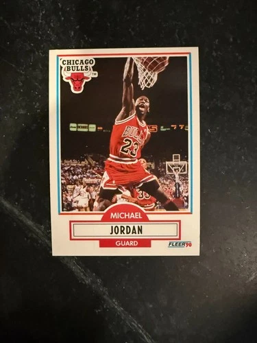 Michael Jordan 1990 Fleer #26 Basketball Card - Ungraded