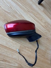 2016-2023 Mazda Cx5 Oem Right Passenger Side Mirror Blind Spot Red Color