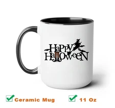 Happy Halloween Witch Mug