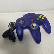 Nintendo 64 Plum Grape Purple Official Controller Funtastic N64