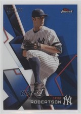 2018 Topps Finest Blue Refractor 130/150 David Robertson #84 1k5