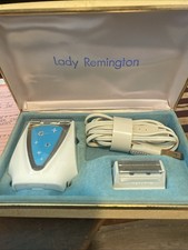 Vintage Lady Remington  Electric Shaver Original Case Model CL Made in USA
