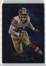 2011 Topps Inception Blue 91/209 Santana Moss #58 0q3