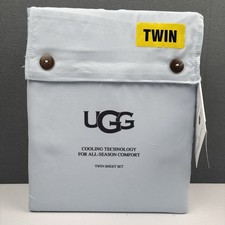 UGG Alahna Noble Blue Seal Cooling Technology Twin Sheet Set