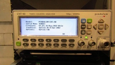 Pendulum Instruments CNT-90 Frequency Counter with option 30, 14B (20GHz)