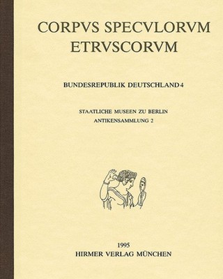 Corpus speculorum Etruscorum, Bundesrepublik Deutschland, in 4 Bdn., Bd.4,  ...
