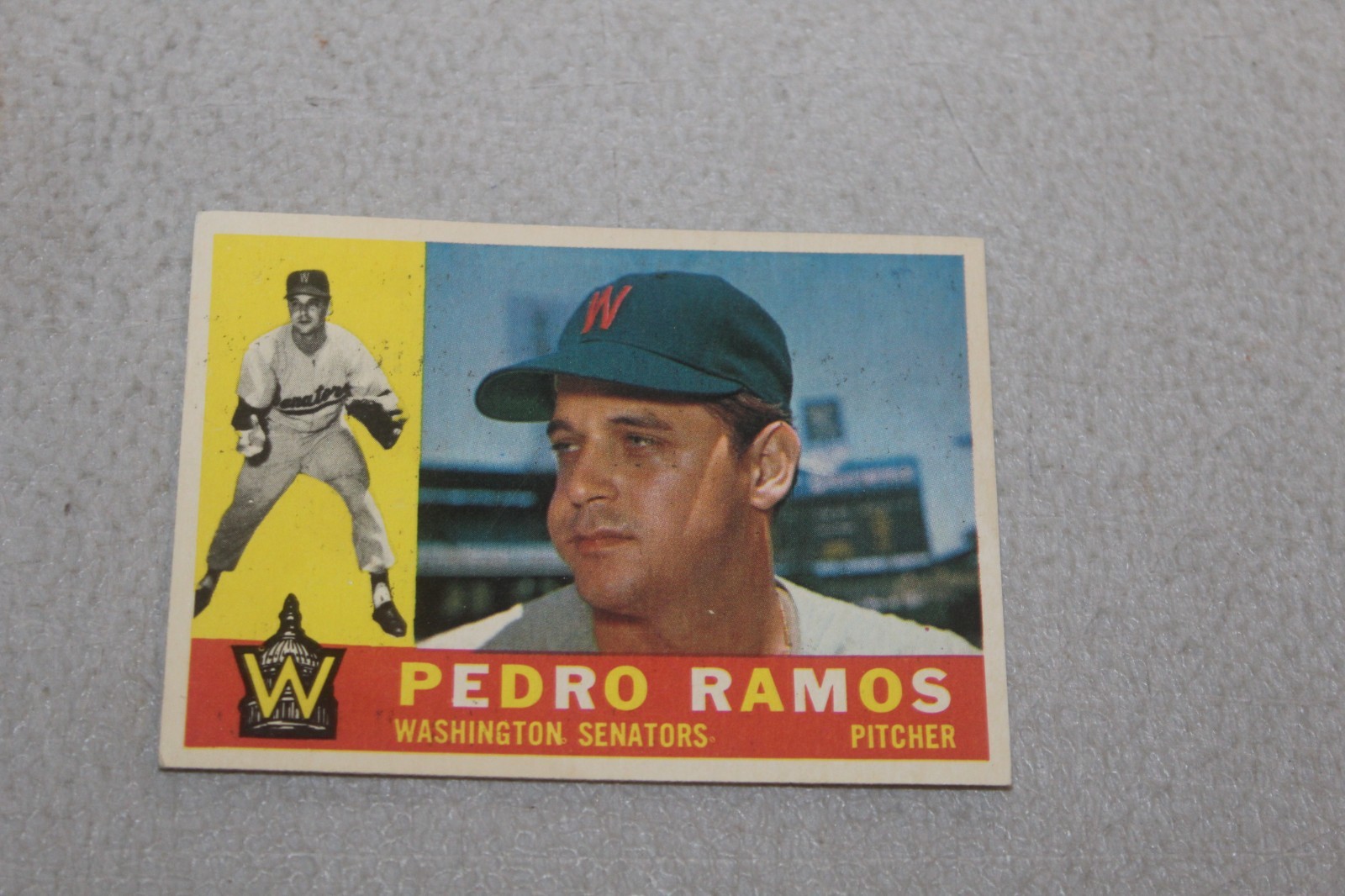 Pedro Ramos #175 Baseball Cards 1960 Topps trading card — raw and PSA graded price guide