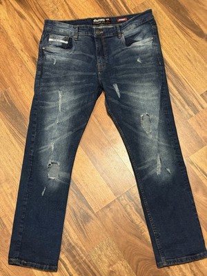 Y2K  Ecko Unlimited Men s Size 36 Dark Wash Blue Jeans distressed