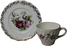 3479 - Rose Tea Cup  Saucer - A-11 Top 