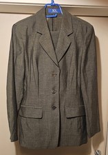 KS Selection, Anzug, Größe: 36, Leinen-Wollgemisch, leicht glänzend, Gr. 36