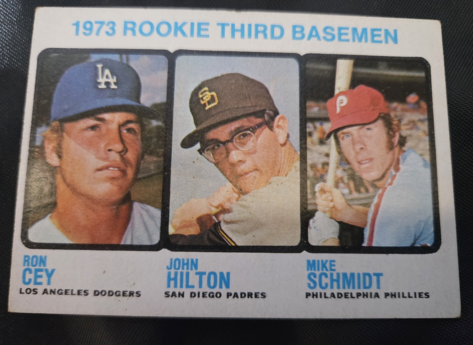 Topps 1973 #615 Mike Schmidt and some other riff-raff rookie card!! Best 3B EVER