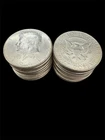 1964 Kennedy Half Dollars 90% Silver | Roll 20 Coins | BU Brilliant Uncirculated