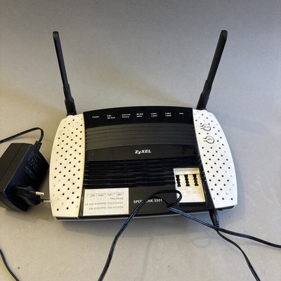 Zyxel Speedlink 5501 DSL-Router Telekom Businessrouter All-IP ISDN-fähig 24M