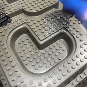 LEGO Baseplate Raised 32x32 6092pb02 Alpha Team Three Level Ogel Center Set 6776