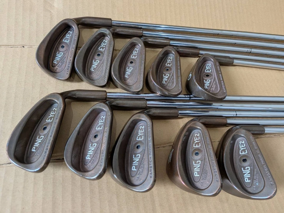 Ping EYE2 Beryllium Copper Black Dot Iron Set #2-9,S,W(10Clubs) /Micro Taper - Image 4 of 4