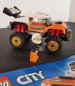 Lego City Stunt Truck #60146 Retired Complete No Box