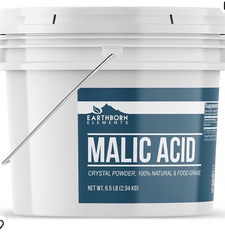 Earthborn Elements Apfelsäurepulver 6,5 Pfund wiederverschließbarer Behälter Ablaufdatum 6/26 - Bild 3 von 5