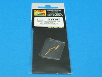 ABER Models A32 011 - 1:32 4 barrel tips for MG 131 - Neu