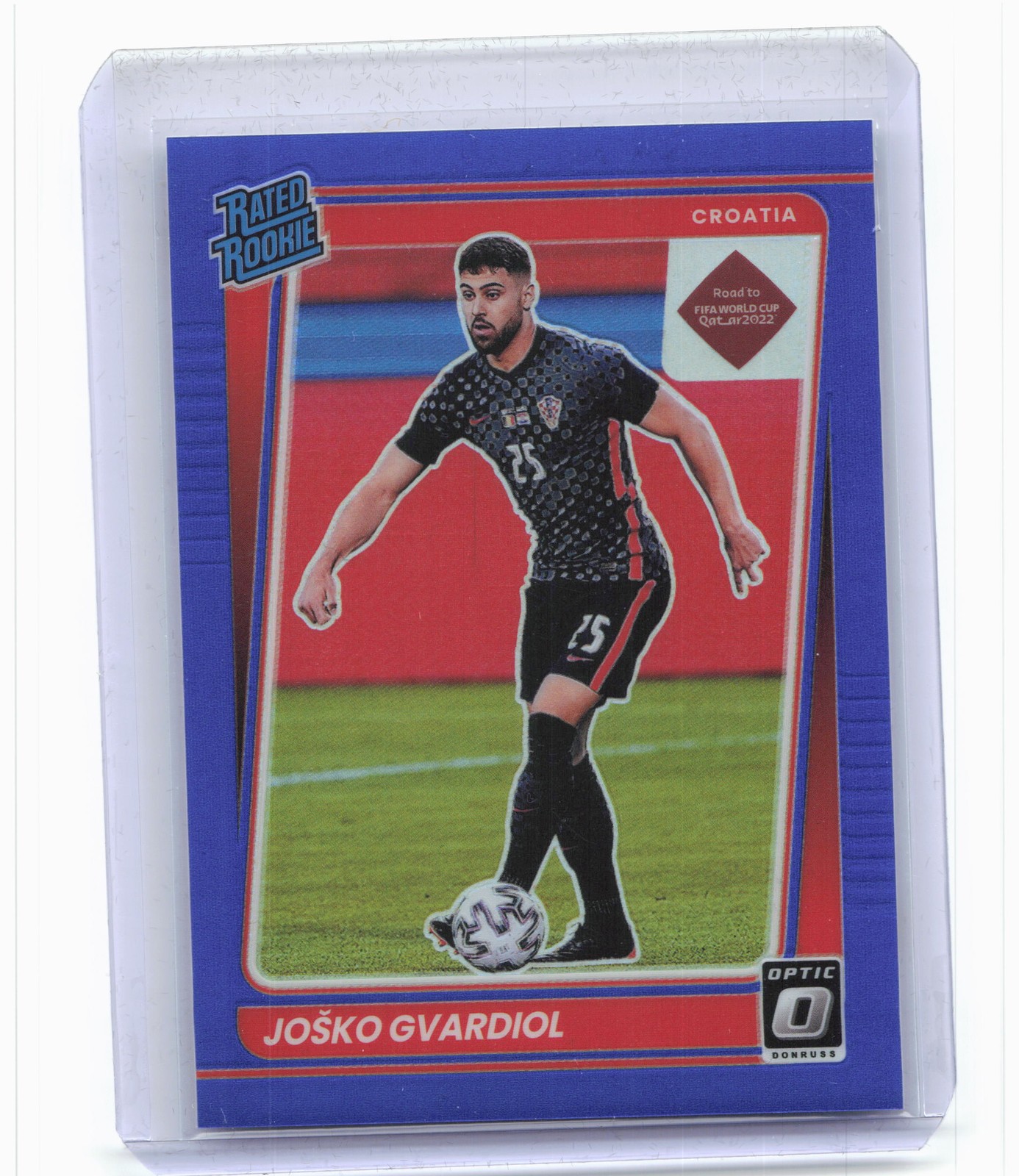 2021-22 Donruss #185 Josko Gvardiol Optic Blue #/99