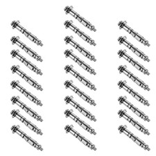 25 Pcs Hollow Wall Anchors Drywall Plasterboard Fixing Tool Bolt Heavy Duty