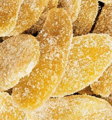 CRYSTALLIZED CANDIED GINGER SLICES-BULK BAG PRICE LIMITED PICK YOUR BAG NOW!!