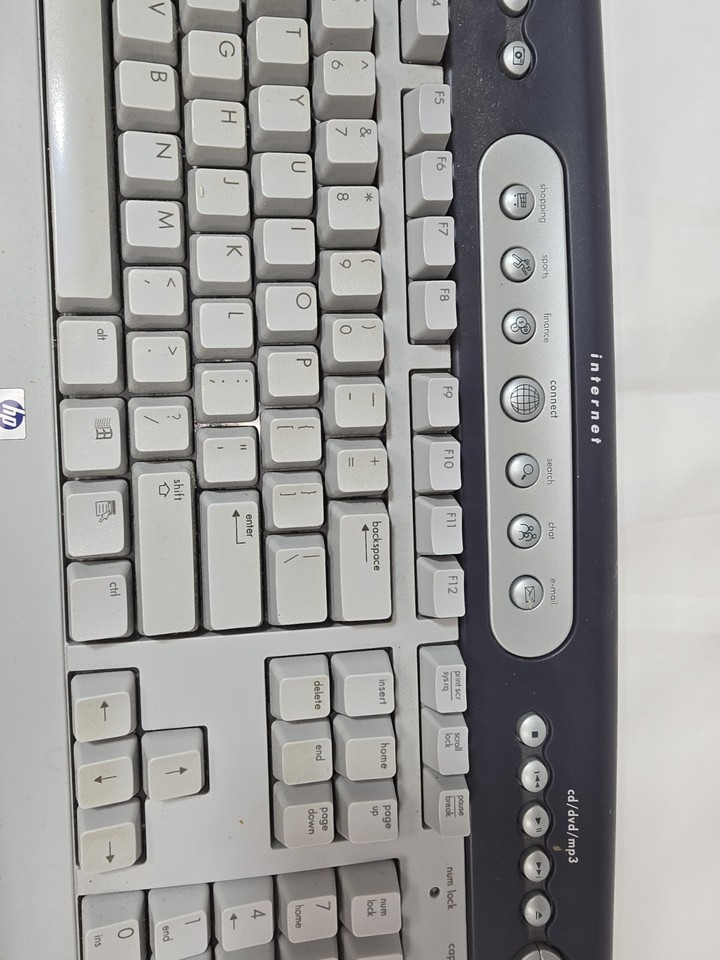 HP SK-2560 Wired PS/2 Desktop Computer Keyboard Works Great Vintage! | eBay