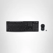 Logitech MK270 Wireless Keyboard Mouse Combo Black
