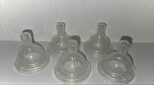 Lot Of 5 Philips Avent Baby Bottle Nipples-size 1
