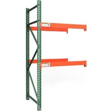 Industrial Bolted Teardrop Pallet Rack Add-On 48""W x 42""D x 96""H 6590 lbs