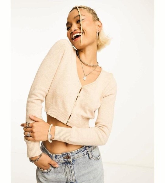 Women Moschino Sweater Beige Cashmere S