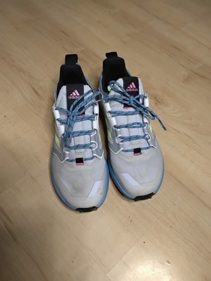Adidas Terrex Trailmaker 2 Womens Hiking Shoes Sz 9.5 Blue/yellow/white FX4696