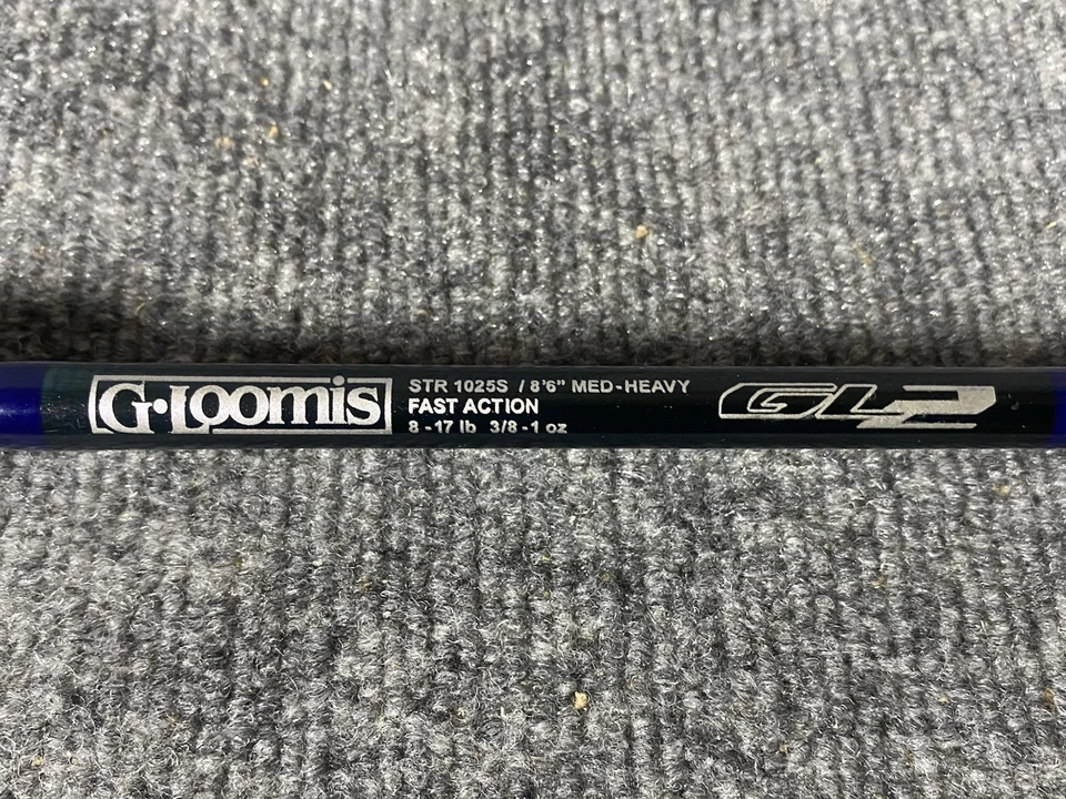 G Loomis GL2 STR 1025S Spinning Rod 8'6" MED-HEAVY 8-17 Lb 3/8- 1 oz BEAUTY - Image 2 of 4