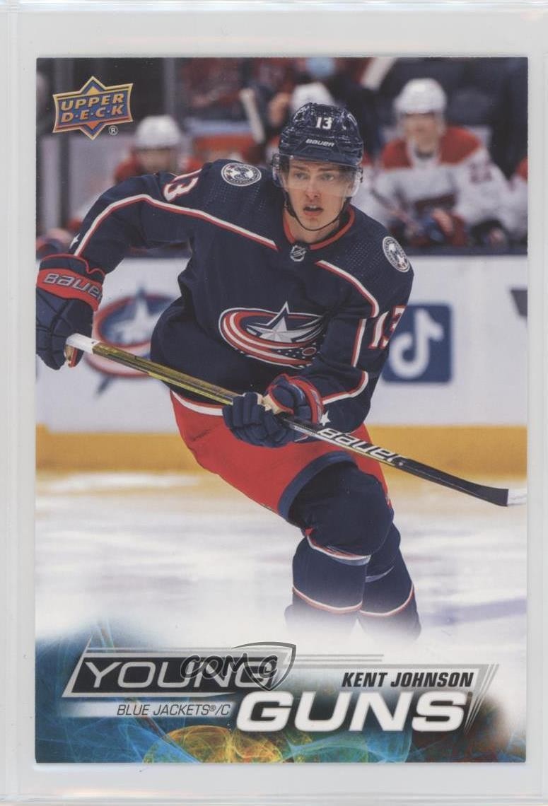 2022-23 Upper Deck Series 1 Young Guns Jumbo Kent Johnson #209 5yy