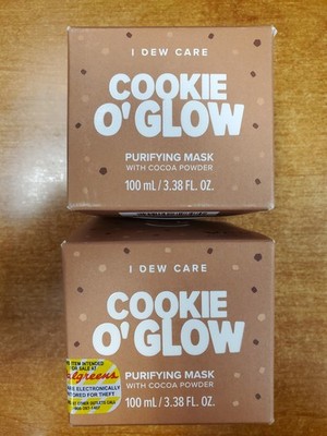 2 Pack: I Dew Care Cookie O'Glow Purifying Mask Vegan (Exp 10/31/26) 8470-D2