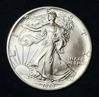 1989 BU American Silver Eagle 1 Oz .999 Fine Coin, No Reserve #112
