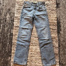 Ariat B5 Slim Jeans Boys Size 14 26x29 Adjustable Waist Medium Wash Denim Blue