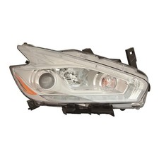 Aftermarket Replacement Passenger Side Headlight Assembly Halogen 114-60410CR V