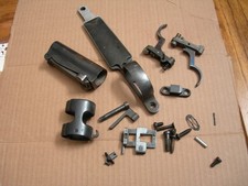 Lot Of Military Mauser Bolt Action Rifle Parts Floor Plate Trigger Screws